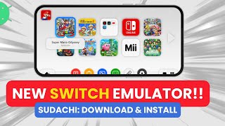 SUDACHI new SWITCH emulator on ANDROID! How to download, install and configure SUYU/YUZU alternative