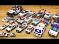 I will show you the minicar collection of police cars.