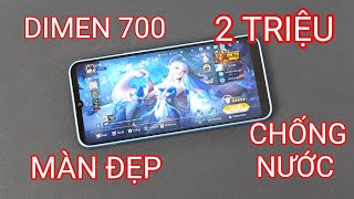 TEST GAME LIBERO IV 5G giá 2 triệu lazada, shopee: Dimen 700, 128GB, CHỐNG NƯỚC, MÀN ĐẸP...