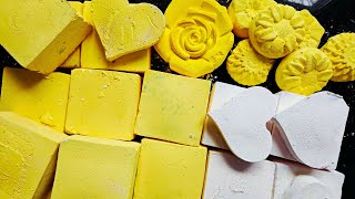 Melting Crunchy Homies ASMR 💛🤍 | Soft Powder Crush Ramdan Mubarak🌙 screenshot 1