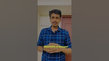 Elasticity of demand | shorts | Deepesh Manoharan | LIFE ECONOMICS