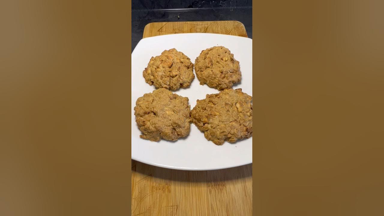 Galletas de AVENA y MANZANA 🍏 saludables airfryer freidoradeaire airfryerrecipes YouTube
