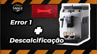 Saeco Lirika │ Error 1 & Descaling │ Savage Coffee