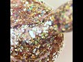 Video: 530 MollyNails 8gr - CRUSHED DIAMOND Smalto glitter holo argento semipermanente Soakoff