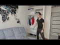 A young man made a sliding wardrobe Excellent result saving 50%. DIY