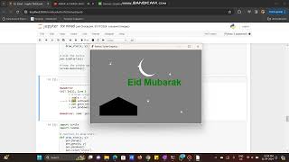 EID Mubarak in python