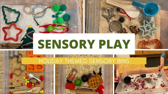 Toddler Winter Sensory Bin - and Preschool Empathy Building