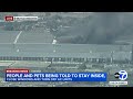 Crews make rare water drops on Los Angeles building fire