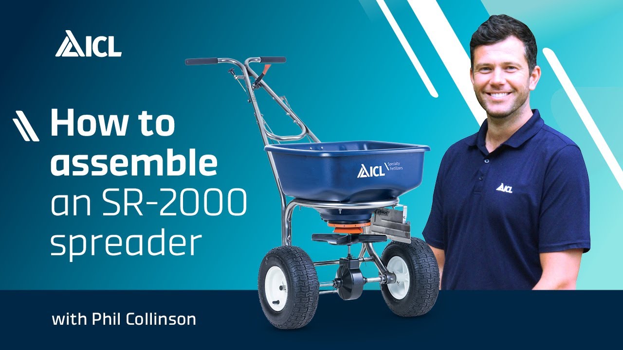 How to assemble an SR-2000 fertiliser spreader (also works for AccuPro ...