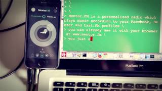 Mentor.FM iOS app teaser screenshot 1