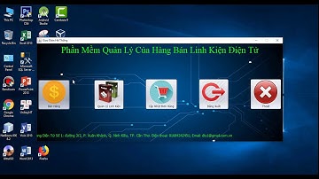 Share đồ án môn học phần mềm Quản Lý Bán Hàng bằng Java Swing