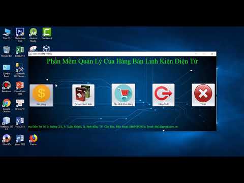 Video Share đồ án môn học phần mềm Quản Lý Bán Hàng bằng... - youtube