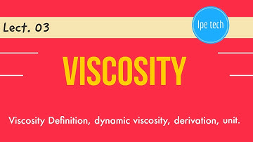 viscosity | dynamics viscosity by ipe tech