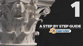 Let's model a column in Blender  a stepbystep tutorial on non destructive workflows (pt.1)