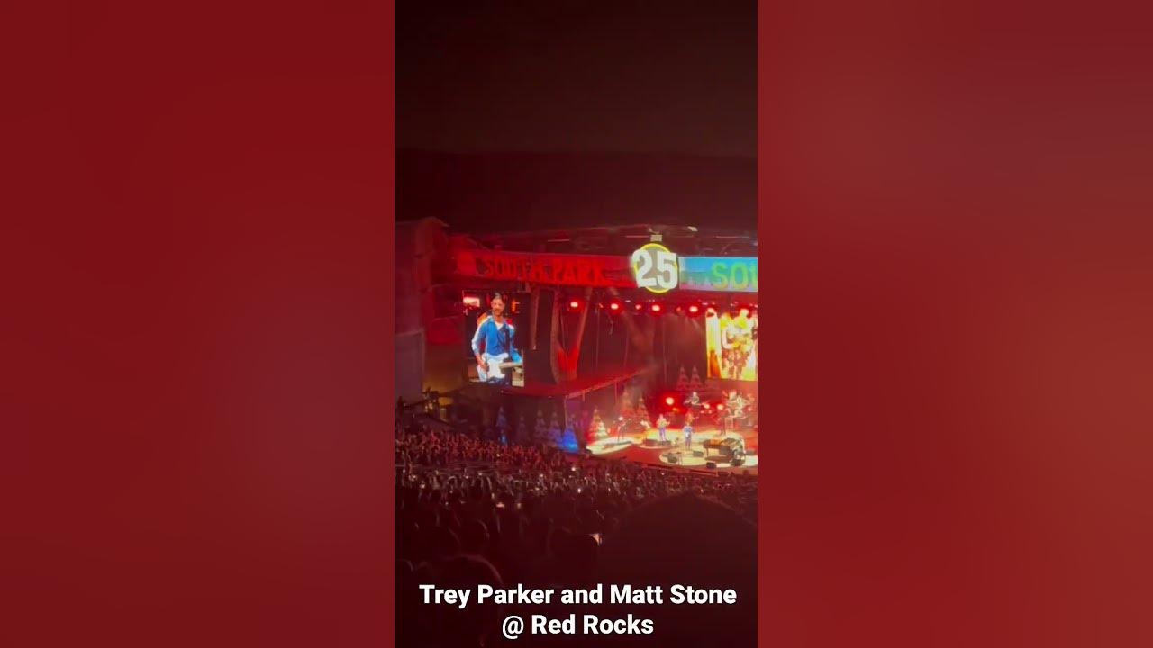 #america fuck yeah! #TeamAmerica #SouthPark #RedRocks #MattStone #TreyParker #SouthPark25 #RedRocks