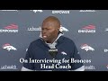 Ejiro Evero Addresses Decision to Turn Down Broncos Interim Coach Job