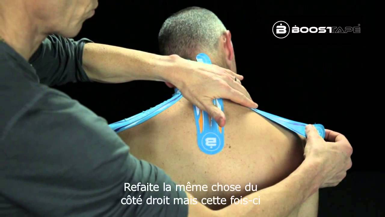 sports news Boostape - Apaiser la zone des cervicales