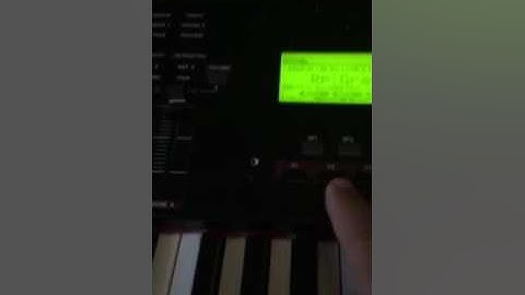 Voice programming Yamaha SP90ES