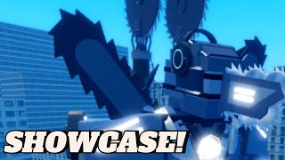 SHOWCASE ULTRA TITAN SAWBLADE MAN! SBSD #roblox