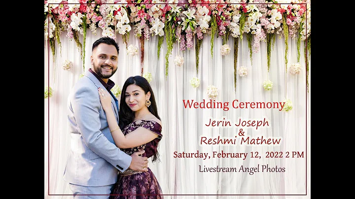 Wedding Ceremony of Jerin Joseph & Reshmi Mathew