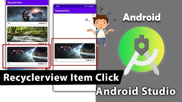 Recyclerview onClick Listener in android studio| Recyclerview Click hindi | Model class |PART 3 |#45