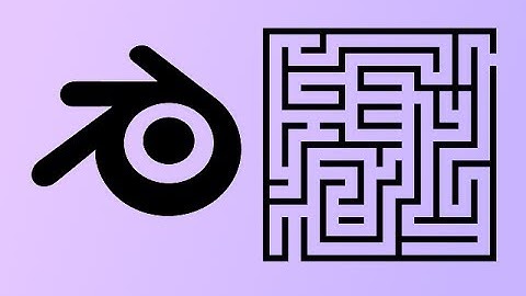 Unity3D - Make a Labyrinth in Blender