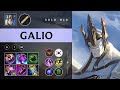 Galio Mid vs Sylas - KR Grandmaster Patch 25.22