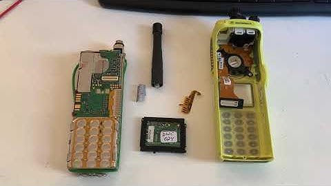 Motorola XTS3000 Case Replacement Tips