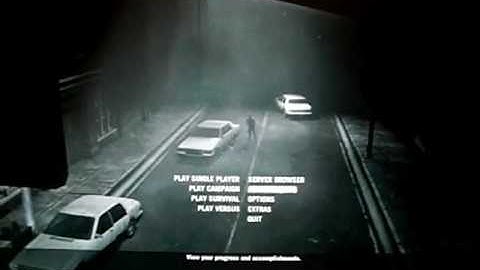 Left4Dead Custom Menu Background