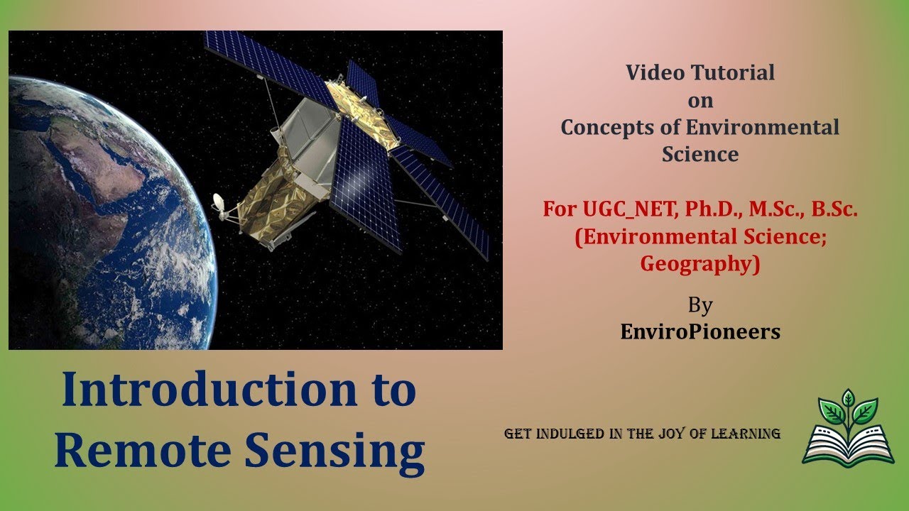 RSGIS L1: Introduction to Remote Sensing - YouTube