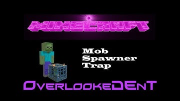 Easy Mob Spawner Trap - Minecraft Xbox 360/PS3 - [Tutorial]