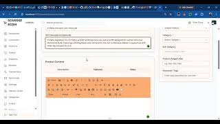 Uploading a Simple Product on vendor dashboard