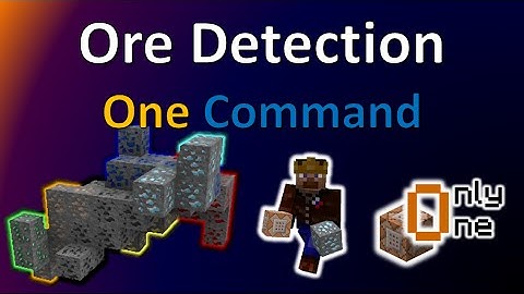 Ore Detection | Only one command! | TheBalliBoys