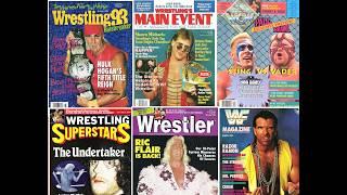 1993 Wrestling Magazines Hulk Hogan Flair The Undertaker Ultimate Warrior #wwe #wcw #prowrestling