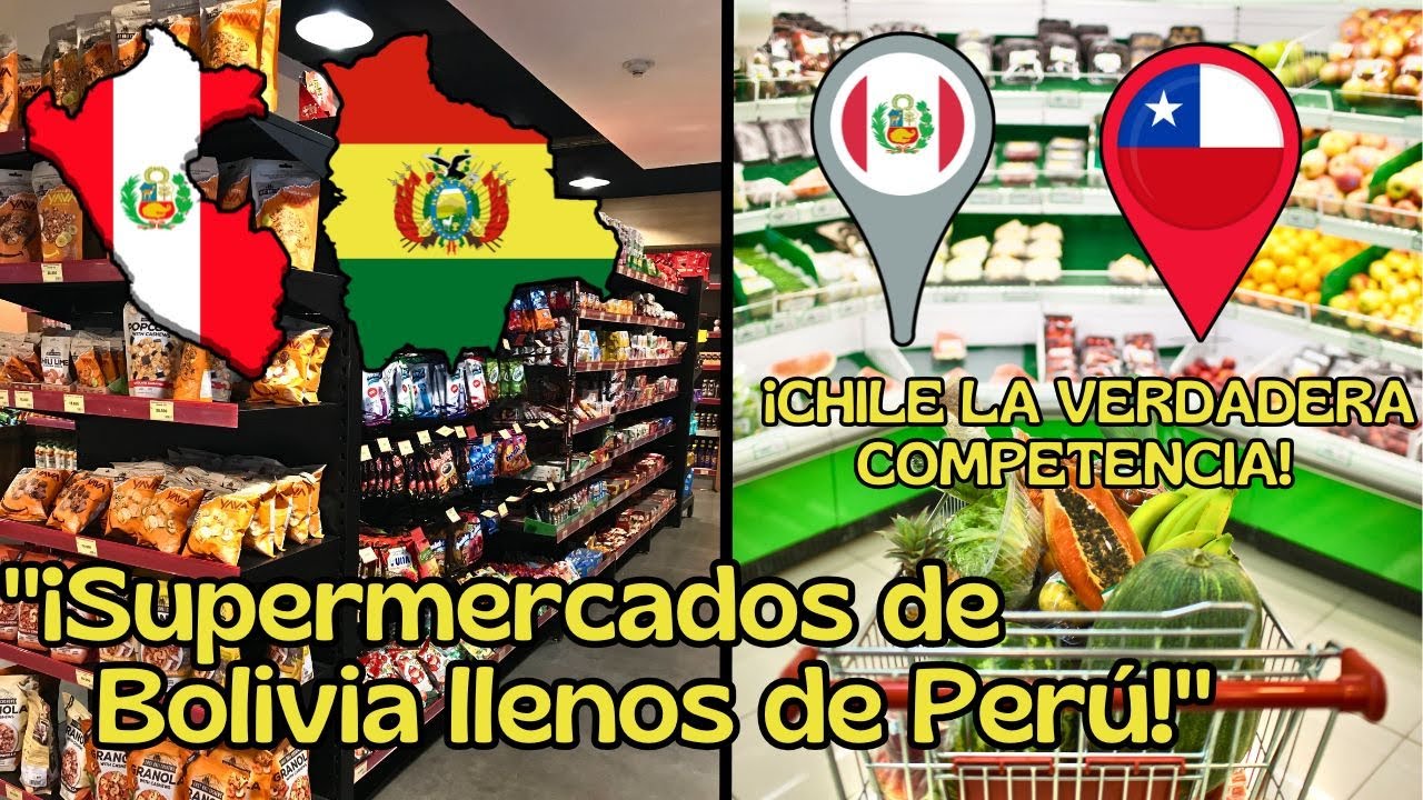 🇧🇴 Bolivia se llena de productos PERUANOS, pero los precios en supermercados SUPERAN a CHILE 💥