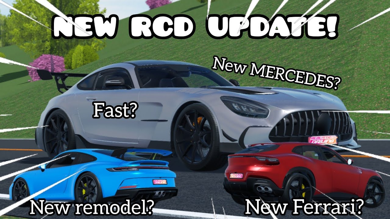 Roblox Rocar NEW SPORTS CAR UPDATE IN RCD ROBLOX!! - Roblox Realistic Car Driving ...