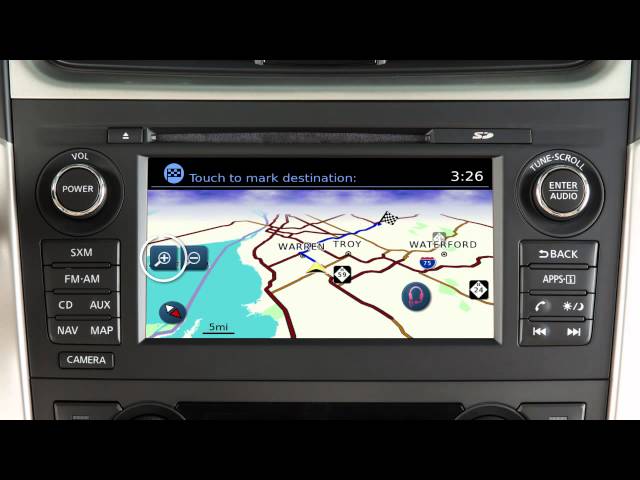 2016 Nissan Altima - Map Button (if so equipped) - YouTube