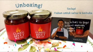 Sambal Nyet Berapi by Khairul Aming Unboxing Malaysia