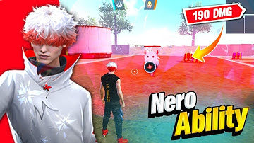 Nero Character Ability 🔥 | Free Fire New Character Ability