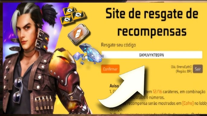 RESGATE AGORA ESTE CODIGUIN INFINITO SECRETO QUE TODOS PODEM RESGATAR 2022 FREE  FIRE codigo cbf ff 