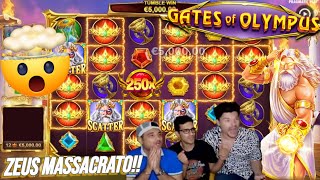 🤯ZEUS MASSACRATO!!!🔥GATES OF OLYMPUS⚡👑 BIG WIN💣💸💰 SLOT ONLINE🎰