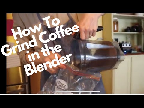 Video: Kun je koffiebonen in een blender doen?