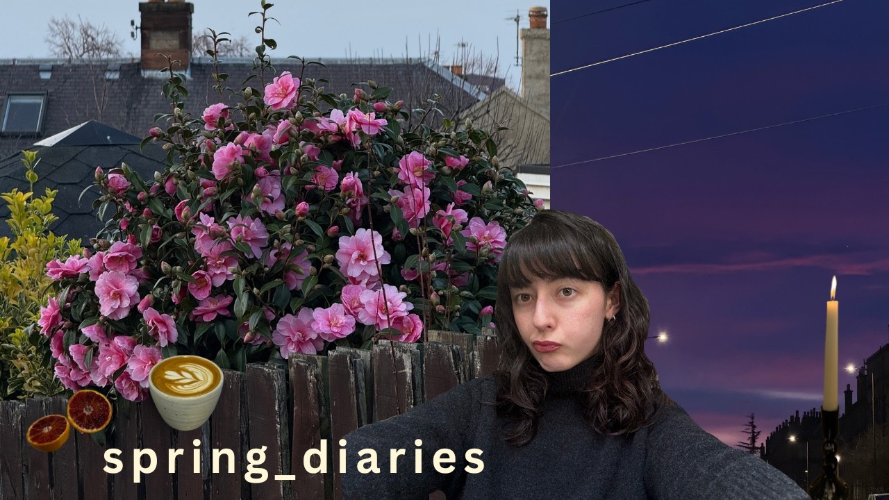 spring is seeping into the cracks of winter | foraging, book haul & spring in's