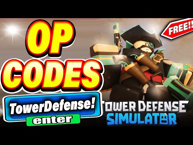 ALL NEW 5 *SECRET TOWER* UPDATE CODES in TOWER DEFENSE SIMULATOR! (ROBLOX  CODES) 