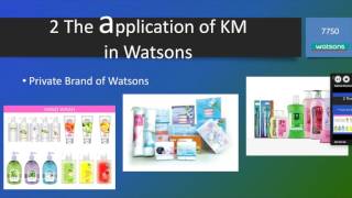 the application of KM in Watsons in Hong Kong screenshot 1