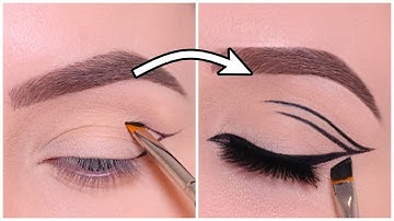 How To: Double Eye Liner Makeup Tutorial