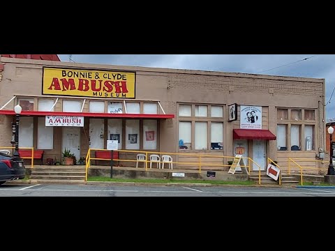 Bonnie And Clyde Ambush Museum Gibsland Louisiana 1490