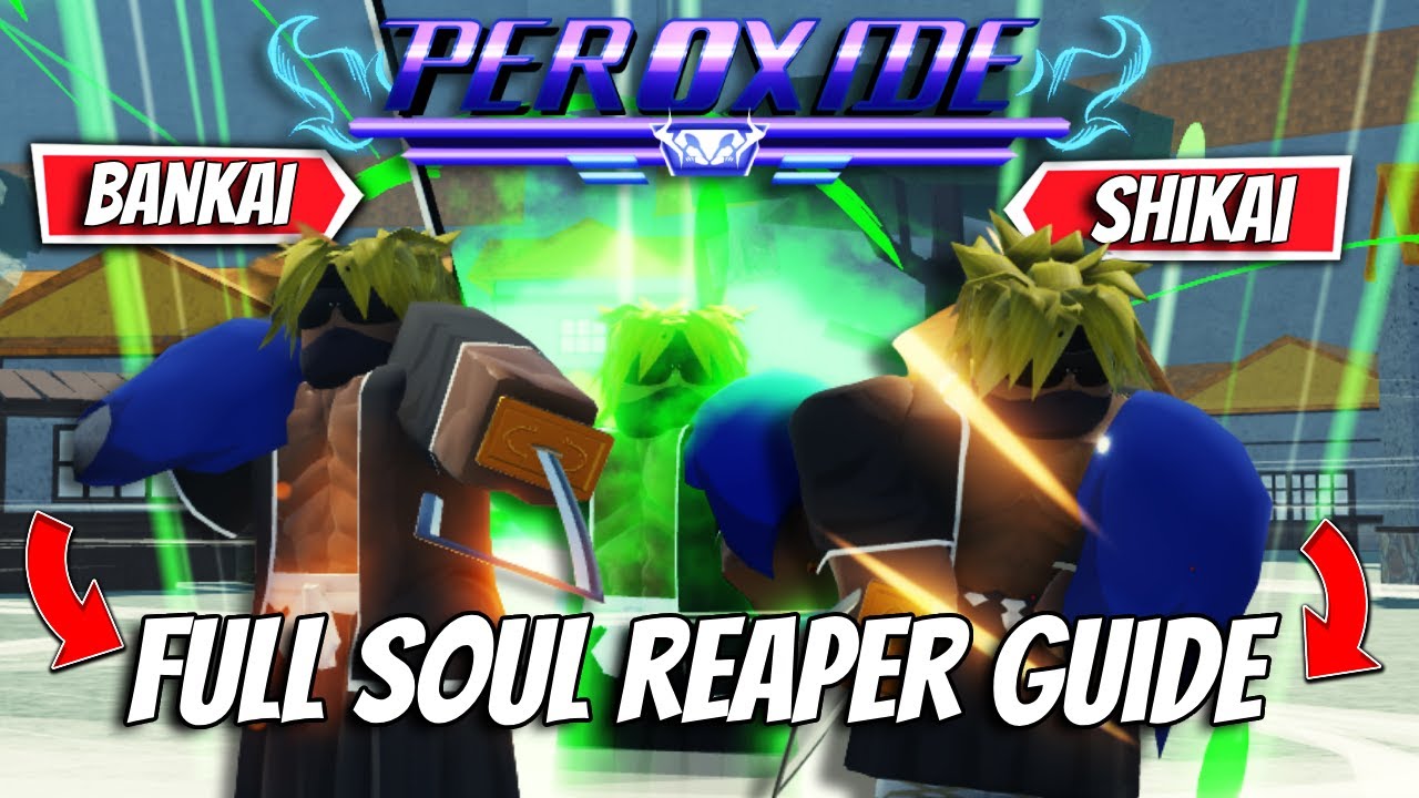 OFFICIAL* Soul Reaper Guide Bankai , Shikai, and Level In *NEW* Roblox  Bleach Game (Peroxide) CODES 