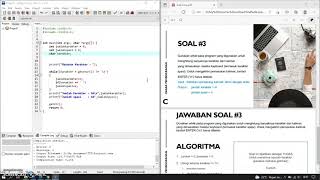 Menghitung jumlah spasi dan karakter dengan while menggunakan bahasa C
