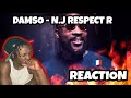 AMERICAN REACTS TO FRENCH RAP! Damso - N. J Respect R (paroles / sub English)